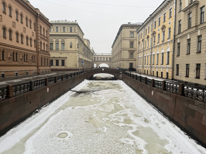 канал Зимняя канавка с моста 2-й Зимний мост - c569ebdf