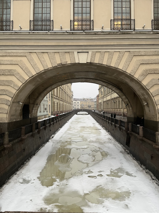Арка-переход, Зимняя канавка - 53f61cee