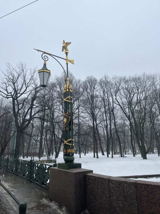 Фонарь на 1-ом Садовом мосту - 94b91e8c