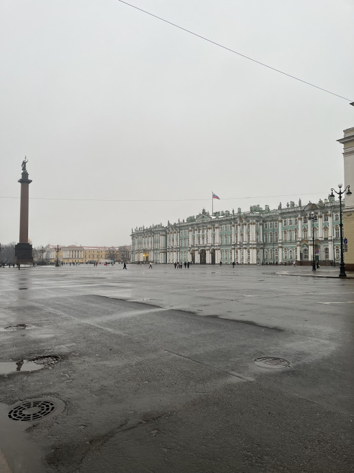 Дворцовая площадь, Александровская колонна, Эрмитаж - d4892770