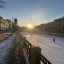 Река Мойка в феврале 1