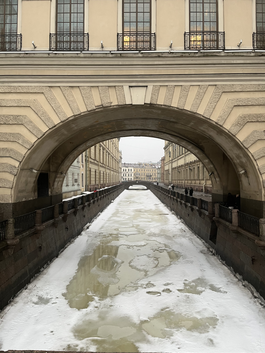 Арка-переход, Зимняя канавка - 53f61cee