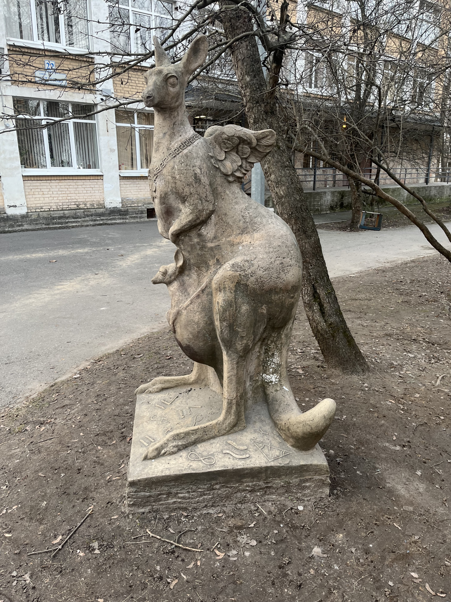 Кенгуру с крылышками
