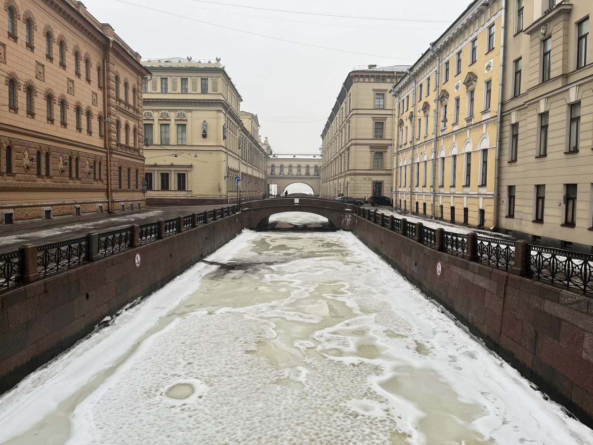 канал Зимняя канавка с моста 2-й Зимний мост - c569ebdf