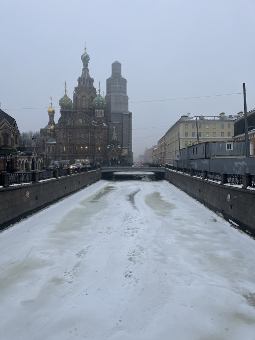 Канал Грибоедова, вид с Театрального моста на Спас на Крови - 788c1391