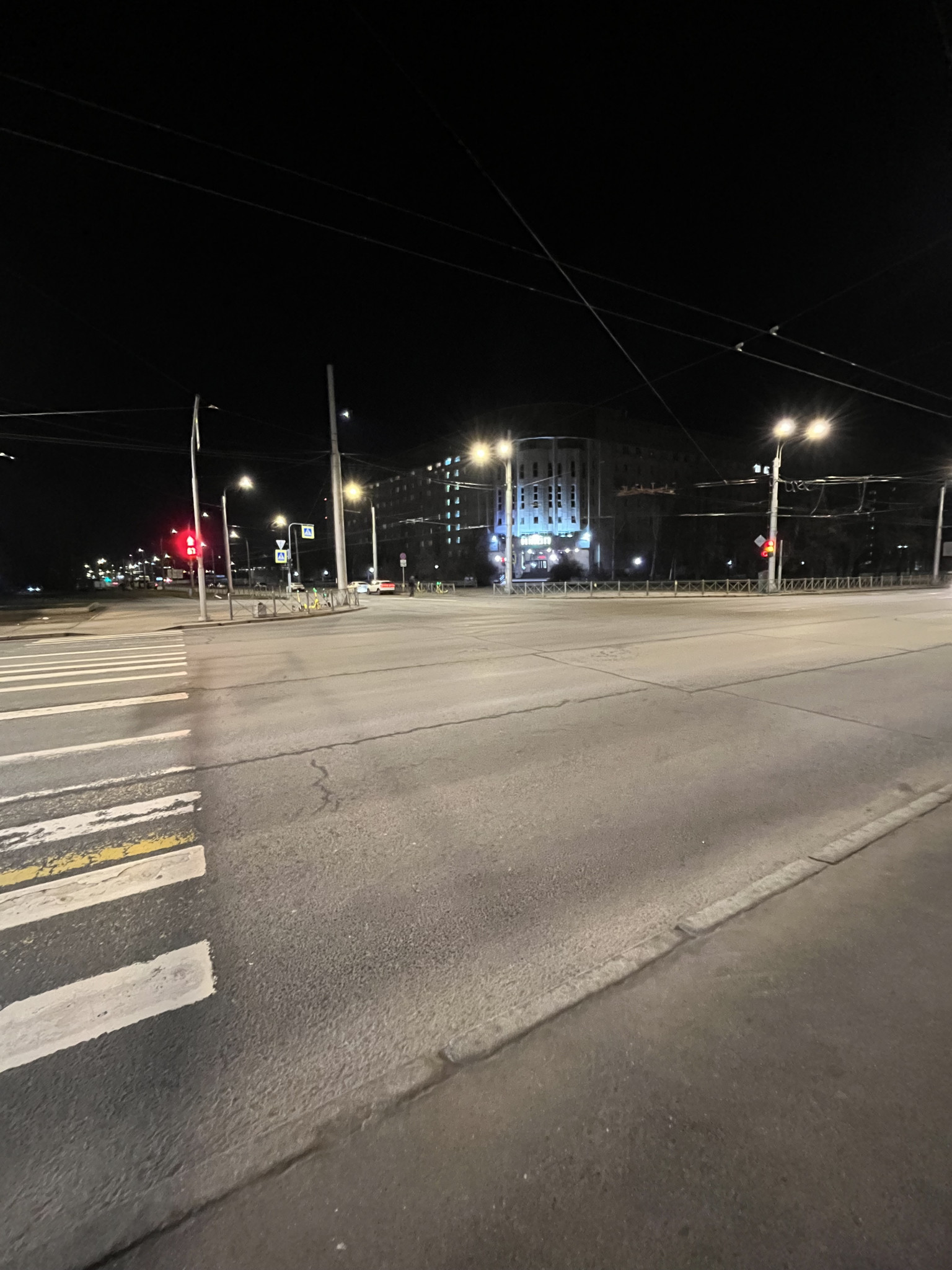 Вечерняя прогулка по Гражданскому проспекту.